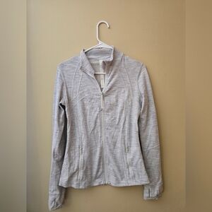 Lululemon Athletica Light Gray Utility Jacket